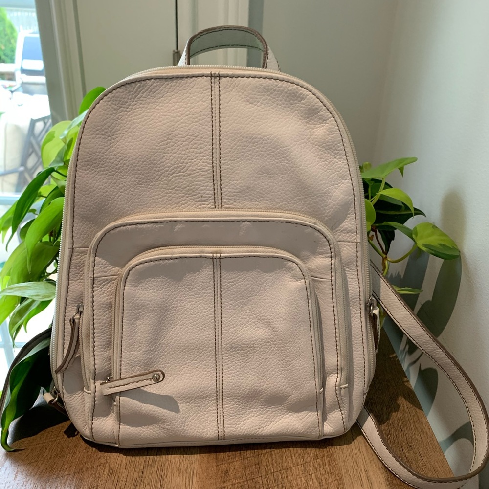 White Tignanello bag